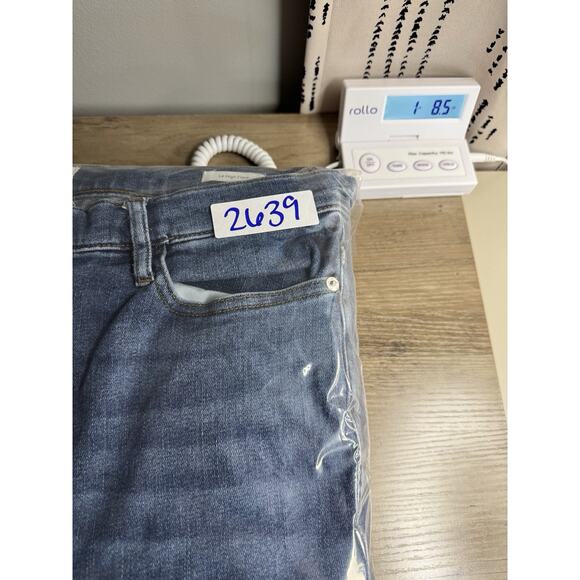 Frame Jeans Women's 32 Le High Flare Medium Wash Stretch Retro Boho Festival - Picture 13 of 13